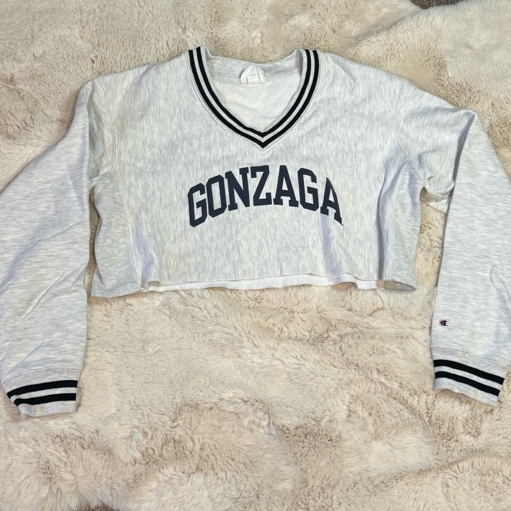 Gonzaga University Champion Reverse Weave Crewneck